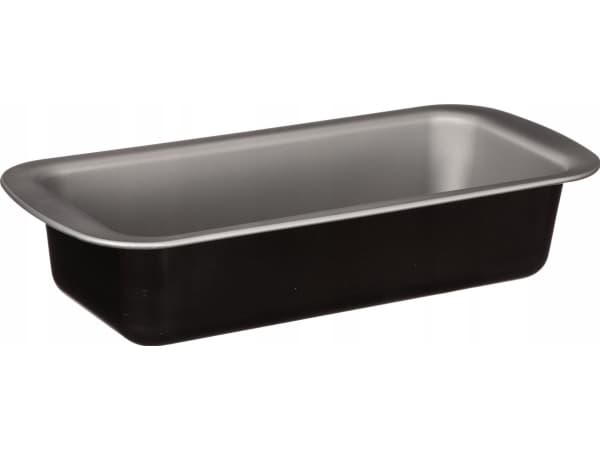 Secret de Gourmet rektangulær bakeform i metall, 30 x 13 x 6,3 cm, svart