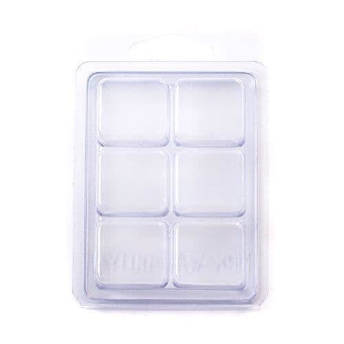 World Of Molds 6 Cavity Wax Clamshell Tart Mould X 10 - WAXCLAM6-10