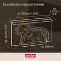 Miniatyrbild 4 av 4: 3D Bakform - Zenker - Påsklamm - Stål - 900 ml - Non-stick Teflon