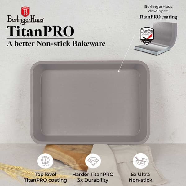 TITANIUMUOTO 40x28cm BERLINGER HAUS BH-7903 TAUPE