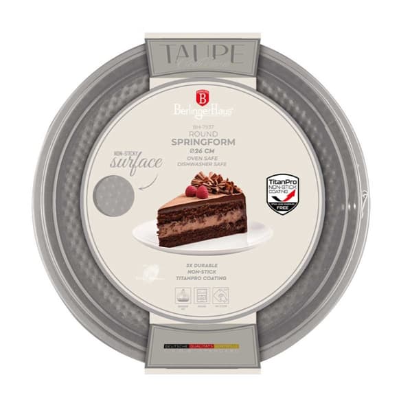 Tårtpanna TITANIUMFORM 26cm BERLINGER HAUS BH-7937 TAUPE