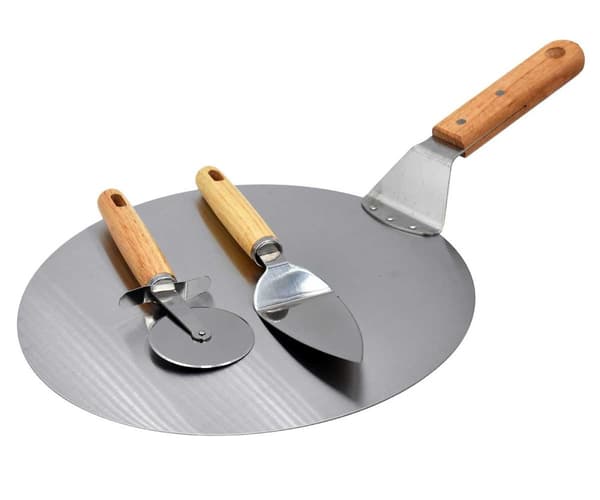 PIZZA SKOLE 30 cm MED TILBEHØR 2935