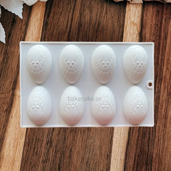 Påskägg Silikonform | Påskägg 8st Silikonform