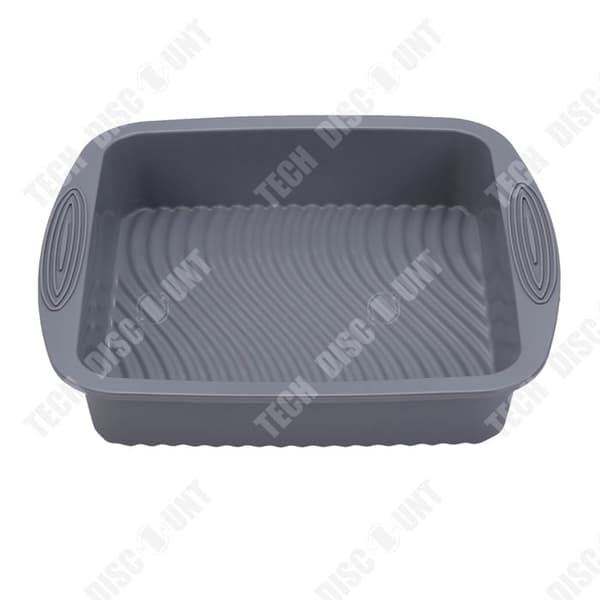 Siliconform för tårta 26x25.5x5cm Rektangulär Non-stick form för bakning DIY Bageri Tårtaform