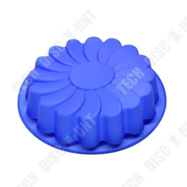 TD®Tårtform Blomtyp Silikon Kakform Bakeware-0541 Non-stick Blå Lätt att rengöra Kompatibel