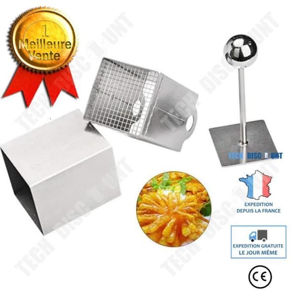 TD® Rostfritt stål Tofu Kakform Strimlad Tofu Form Kreativa köksredskap Silver Köksredskap