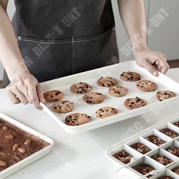 TD® rektangulär bakpanna förtjockad kolstål kakform bakverktyg Tjock nonstick bakpanna