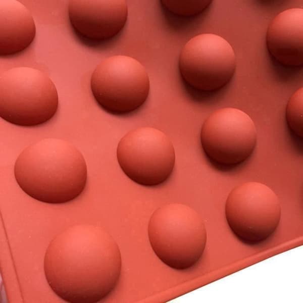 Half Ball Sphere Cake Silikonform Muffins Cookies Choklad Bakform Inredning gracemui482