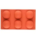 Miniatyrbild 1 av 4: TD® 6 Half-Sphere Silikonform - Heavy Duty halkfri silikonbakform, baka &amp; frys tårta