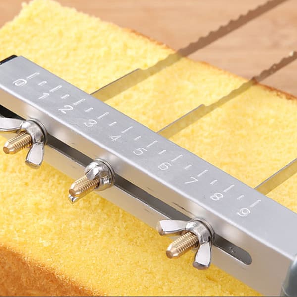 INF DIY Baking Cake Slicer Leveler - Justerbar kakeskjærer