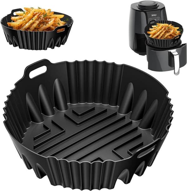Silikonskål - Ninja - AF160EU - 5,2 L - Kompatibel med Cosori - Tål 240°C