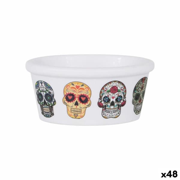 Ramekin Viejo Valle TUXPAN Hvid 9,5 x 7 x 4,5 cm (48 enheder)