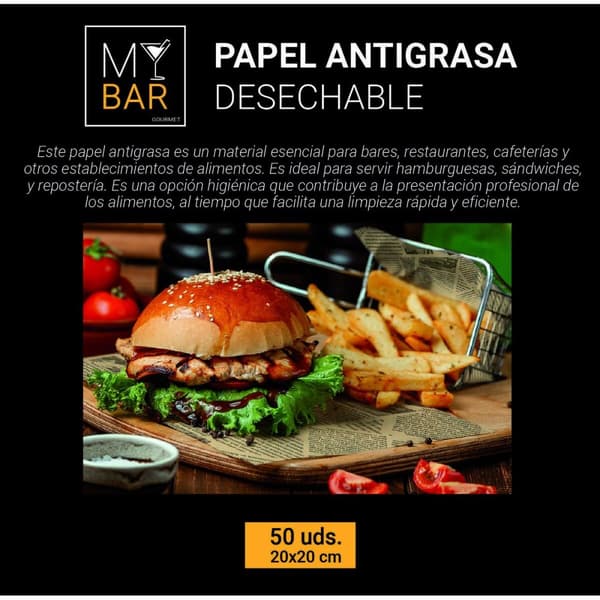 Talouspaperi My Bar 20 x 20 cm (24 osaa)