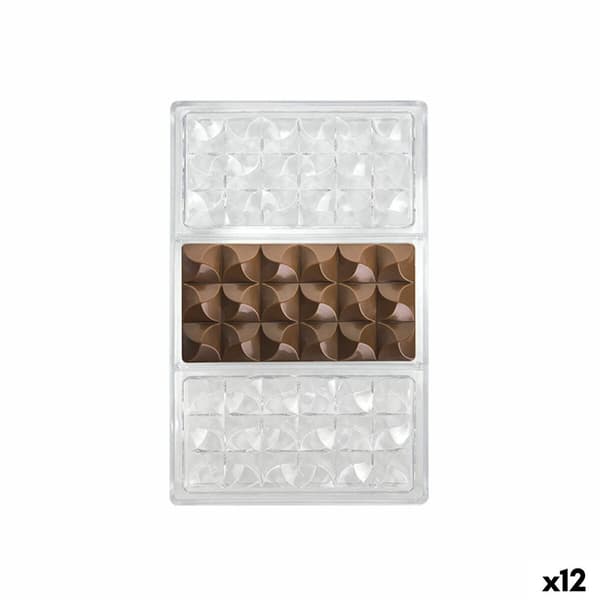 Kakkuvuoka Quttin CHOCOLATE 27,5 x 17,5 x 2,5 cm (12 osaa)