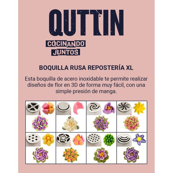 Pursotinpussien suuttimet Quttin XL 48 osaa