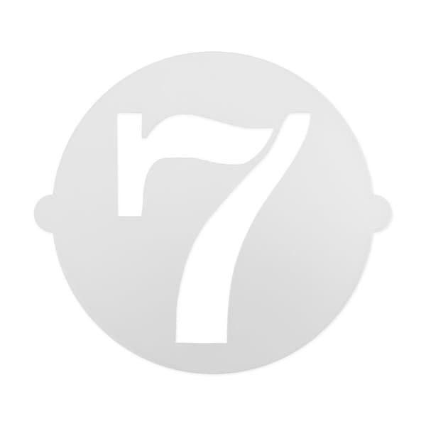 Tårtmall Algon 25 cm Siffror 7 (36 antal)
