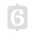 Pikkukuva 4 / 4: Kakun malli Algon Numerot 6 (36 Osaa)