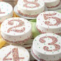 Pikkukuva 2 / 4: Kakun malli Algon 25 cm Numerot 5 (36 Osaa)
