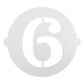 Pikkukuva 3 / 4: Kakun malli Algon 25 cm Numerot 6 (36 Osaa)
