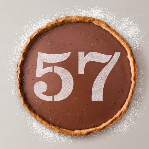 Tårtmall Algon Siffror 5 (36 antal)