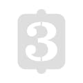 Pikkukuva 3 / 4: Kakun malli Algon Numerot 3 (36 Osaa)