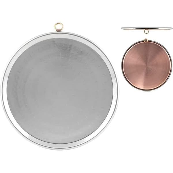 Pentole Agnelli COCU43345 Tinning koppar Pajform med kant