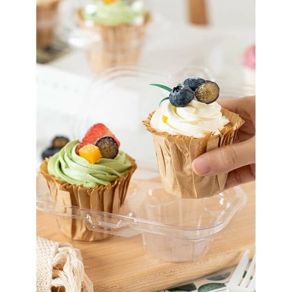 Set med Formar för Bakverk Algon Papper 5 x 3,8 cm 50 Delar (36 antal)