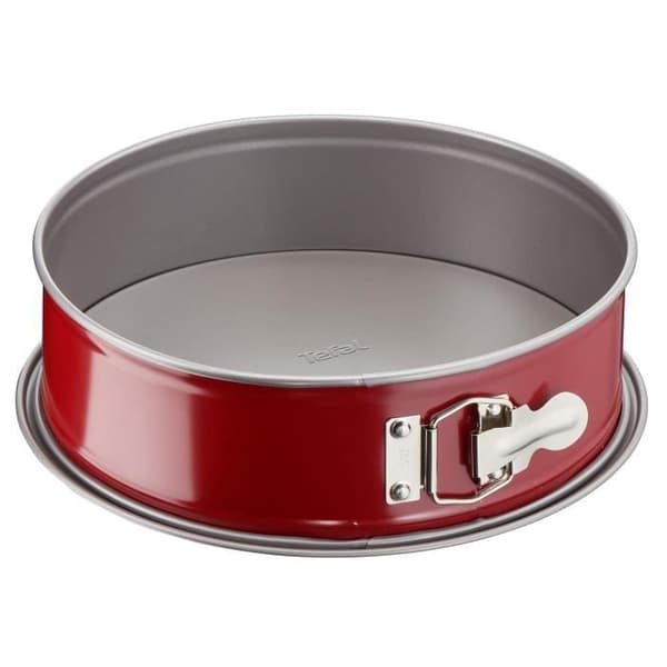 TEFAL Delibake springform i stål - Ø 23 cm - Röd och grå