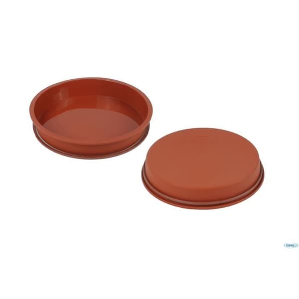 Silikonform - Silikomart - Sft 126 - Orange - Fryskompatibel - Non-stick