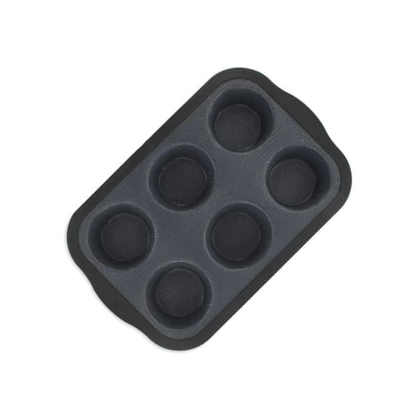 Muffinsform 6 fackor 28 x 18 cm Zenker Silikon glasfiber
