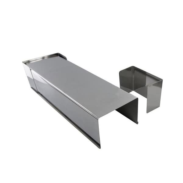 Fyrkantig stockform 31x10cm - Grå - Stål - Tål frys och diskmaskin