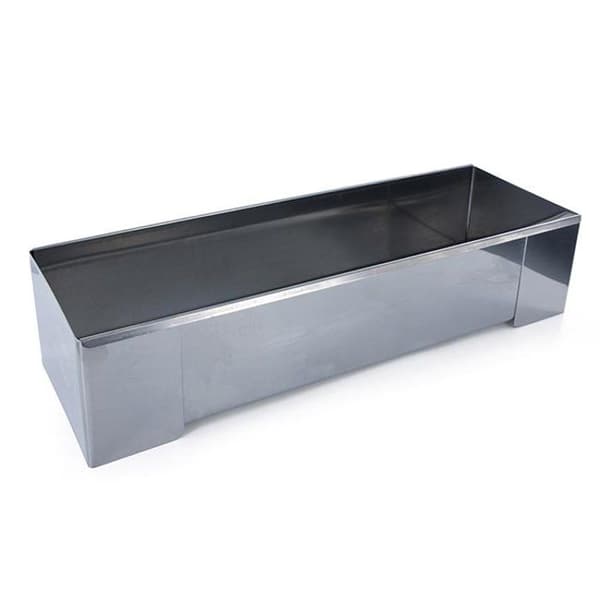Fyrkantig stockform 31x10cm - Grå - Stål - Tål frys och diskmaskin