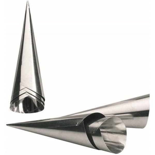 Moule till koner - IBILI - Set om 6 - Tinningstång - Längd 12 cm - Tål diskmaskin
