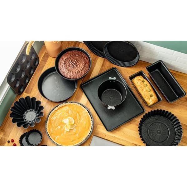 TEFAL Success Briocheform 23 cm, Non-stick beläggning, Tillverkad i Frankrike, Tobak J1606602