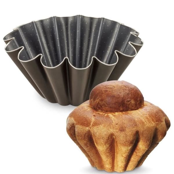 TEFAL Success Briocheform 23 cm, Non-stick beläggning, Tillverkad i Frankrike, Tobak J1606602