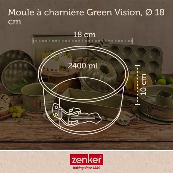 Springform panettonform 18 cm Zenker Green Vision