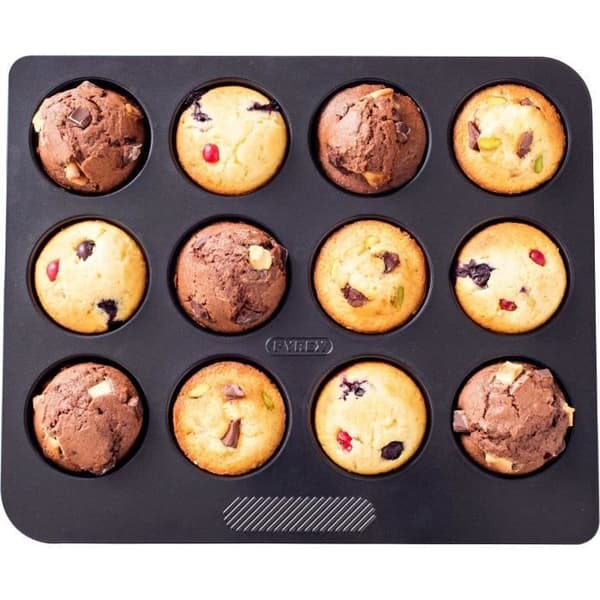 PYREX - MAGIC - 12 muffinsform i metall