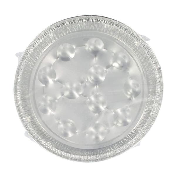 Set med 10 snigelrätter i aluminium 17,5 cm Fackelmann