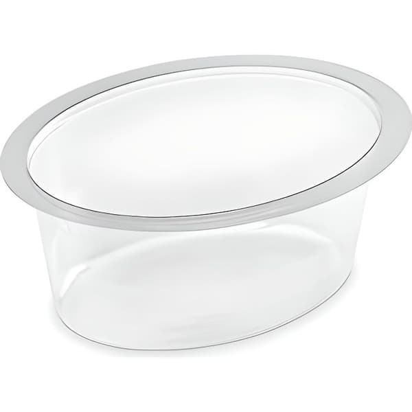 GUILLIN - MOULIPACK OGL PÅSE MED 150 genomskinlig geléäggform, polystyren, genomskinlig, 8,6 x 6,6 x 3,4 cm OGL
