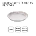 Miniatyrbild 4 av 6: Tårtform - Dr.Oetker - 30 cm - Plåt - Gaskompatibel - Inte diskmaskinskompatibel