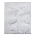 Miniatyrbild 1 av 2: Silikonform - Enhörningar - 6 Motivo - 5-6 cm - Kompatibel med frys - Diskmaskinssäker