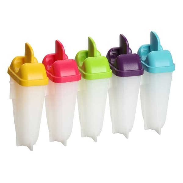 Glasskålar - Fackelmann - 5-pack - Plast - 11,5 x 5 cm - Hemlagad glass