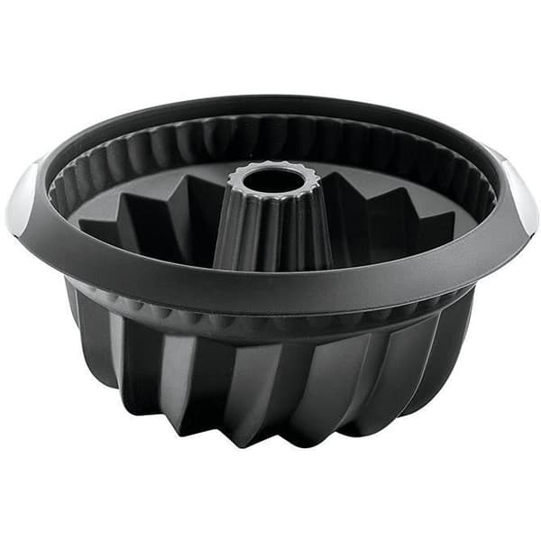 Klassisk kouglofform 22cm - svart - LEKUE - Silikon - En kouglof