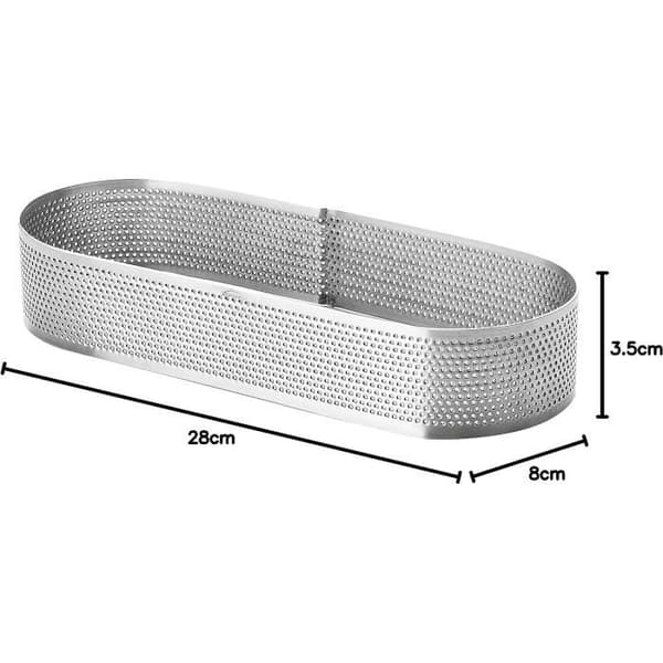 Tårtform - Lacor - Oval - Diameter 28 cm - Tål diskmaskin - 1 st.