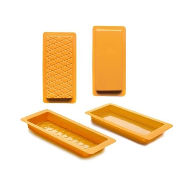 Nougatformar - Ibili - 793500 - Polyeten - 23 x 10 cm - Set om 2