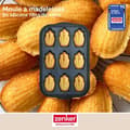 Miniatyrbild 2 av 6: Moule 9 madeleines 28 x 18 cm Zenker silikonfiber