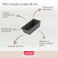 Miniatyrbild 3 av 6: Tårtform - Zenker - Mini 15 cm - Rostfritt stål - Non-stick beläggning - Svart