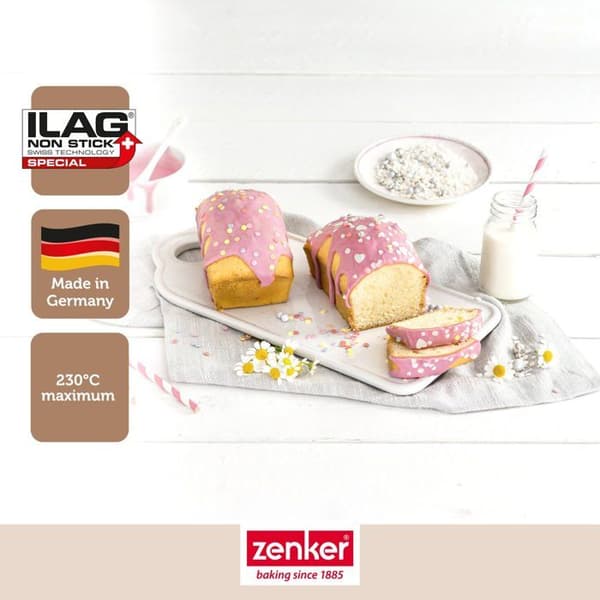 Tårtform - Zenker - Mini 15 cm - Rostfritt stål - Non-stick beläggning - Svart