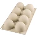 Miniatyrbild 1 av 3: Form - Dolce Tartufo - Silikon - Diameter 6,2 cm - Höjd 5,2 cm - 8 sfäriska håligheter