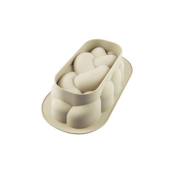 Brödform - SILIKOMART - Treccia - Silikon - 28,8 x 15,6 x 8,3 cm - 2,1 L